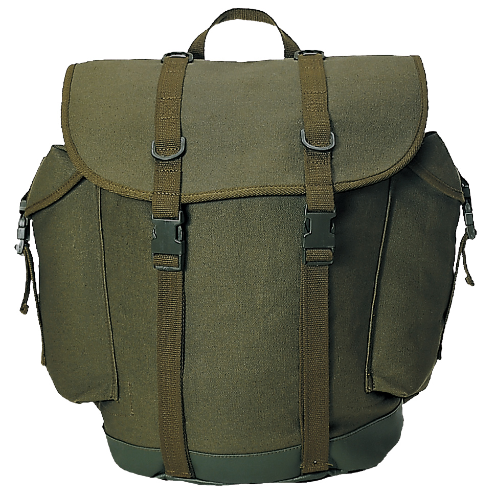 BW German Military Mountain Rucksack Army Backpack Hiking Pack 25L Olive | eBay